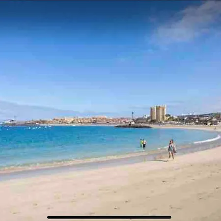 Cristianos Vistas Al Mar Y Cerca De La Playa Апартаменты Лос Кристианос